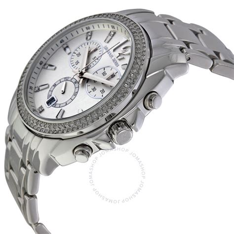 Michael Kors Cameron Chronograph Crystal Pave Ladies Watch 